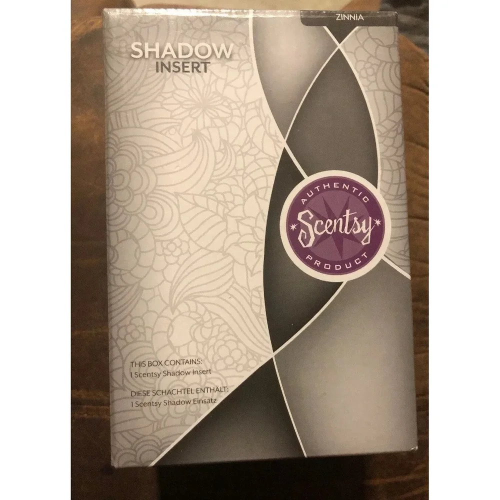 Scentsy‎ Zinnia Flower Shadow Insert Black New in Box